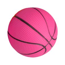 Camon / Игрушка Камон для собак Мяч баскетбольный резиновый Розовый