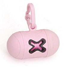 Camon CityGo / Диспенсер Камон для пакетов Розовый