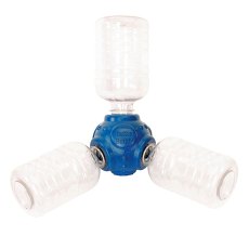 Camon / Игрушка Камон для собак Мяч резиновый для вкручивания пластиковых бутылок