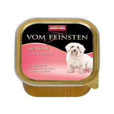 Animonda Vom Feinsten Senior / Консервы Анимонда для собак старше 7 лет с Говядиной и сердцем Индейки (цена за упаковку)