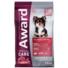 Award Special Care Toy Breed Support / Сухой корм Авард для взрослых собак мелких и миниатюрных пород с Ягненком