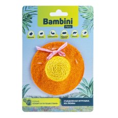 Bambini Pets / Игрушка Бамбини Петс для Грызунов Шляпка из люфы