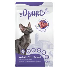 Орико / Сухой корм для взрослых кошек с Ягненком