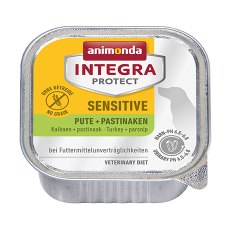 Animonda Integra Protect Sensitive / Ветеринарный влажный корм (консервы) Анимонда для взрослых собак при Пищевой Аллергии Индейка пастернак (цена за упаковку)