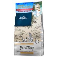 Craftia Harmona Cat Sterilised Duck & Turkey / Сухой корм Крафтия для Стерилизованных кошек Утка индейка