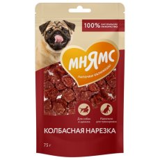 Мнямс Лакомство для собак Колбасная нарезка