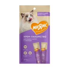 Мнямс Крем-лакомство для кошек с Тунцом Кацуо и Магуро