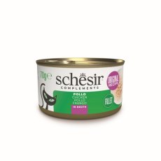 Schesir Chicken / Влажный корм Консервы Шезир для кошек Курица (цена за упаковку)