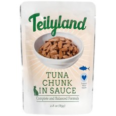 Pettric Teilyland Tuna Chunk In Sauce / Влажный корм Петрик для кошек полнорационный с Тунцом в соусе (цена за упаковку)