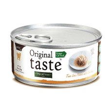 Pettric Original Taste Tuna Loin Flakes & Chicken in Sauce / Беззерновые консервы Петрик для кошек Тунец с курицей в соусе (цена за упаковку)