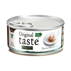 Pettric Original Taste Tuna Loin Flakes & Fresh Snapper in Sauce / Беззерновые консервы Петрик для кошек Тунец с люцианом в соусе (цена за упаковку)