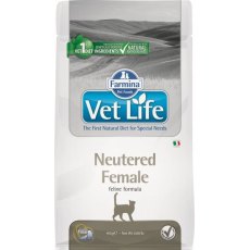 Farmina Vet Life Neutered Female / Лечебный корм Фармина для Стерилизованных кошек