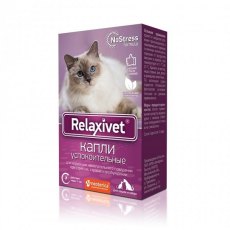 Relaxivet / Капли Успокоительные Релаксивет при Стрессах Страхах и Возбуждении у кошек и собак