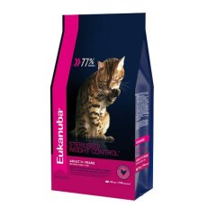 Eukanuba Overweight & Sterilised Adult Chicken / Сухой корм Эукануба для взрослых кошек с Избыточным весом и Стерилизованных с Курицей