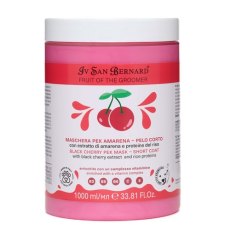 Iv San Bernard Fruit of the Groomer Black Cherry Mask Short coat / Маска Ив Сан Бернард для Короткой шерсти с Протеинами шелка Восстанавливающая