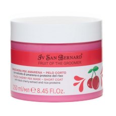 Iv San Bernard Fruit of the Groomer Black Cherry Mask Short coat / Маска Ив Сан Бернард для Короткой шерсти с Протеинами шелка Восстанавливающая