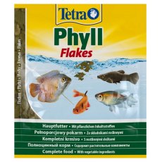 Tetra Phyll / Корм Тетра для всех видов рыб растительные хлопья