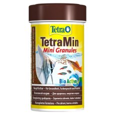 Tetra Min Mini Granules / Корм Тетра в mini гранулах для молоди и мелких рыб 100 мл