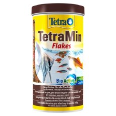 Tetra Min / Корм Тетра для всех видов рыб в виде хлопьев