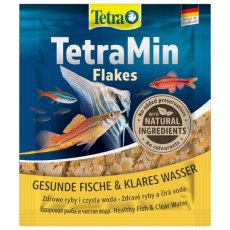 Tetra Min / Корм Тетра для всех видов рыб в виде хлопьев