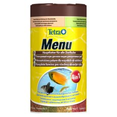 Tetra Menu / Корм Тетра для всех видов рыб "4 вида" мелких хлопьев