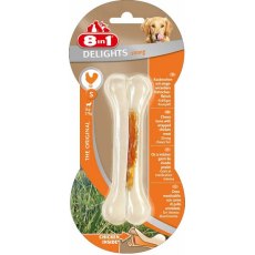 8in1 Delights Strong S / 8в1 Косточка сверхпрочная с куриным мясом для мелких и средних собак