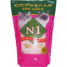 Наполнитель №1 Crystals For Girls Силикагелевый (розовый)