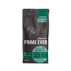 Prime Ever Superior Adult Mini / Полнорационный сухой корм Прайм Эвер для собак Мелких пород Нежнейший ягненок