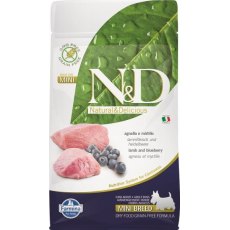 Farmina N&D Prime Line Adult Mini Lamb & Blueberry Grain free / Сухой Беззерновой корм Фармина для взрослых собак Мелких пород Ягненок с Черникой
