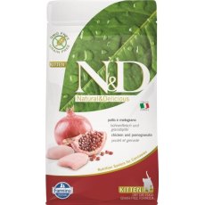 Farmina Kitten N&D Prime Line Chicken & Pomegranate Grain free / Сухой Беззерновой корм Фармина для Котят Курица с Гранатом