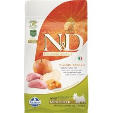 Farmina N&D Pumpkin Line Adult Mini Boar & Apple Grain free / Сухой Беззерновой корм Фармина для взрослых собак Мелких пород Кабан с Яблоком и Тыквой