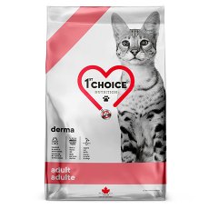 1st Choice Derma Grain free / Сухой Беззерновой корм Фёст Чойс для кошек с Гиперчувствительной кожей Лосось