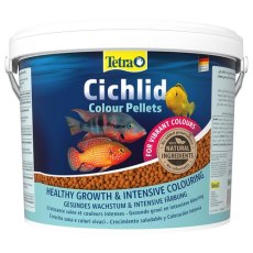 TetraCichlid Colour корм для всех видов цихлид для улучшения окраса 10 л (ведро)