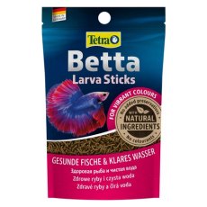 Tetra Betta LarvaSticks корм в форме мотыля для петушков и других лабиринтовых рыб 5 г (sachet)