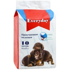 Everyday / Впитывающие пеленки для животных Гелевые 10 шт