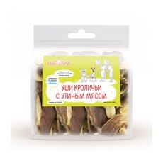 Dog Fest / Лакомство Дог Фест для собак Уши кроличьи с Утиным мясом