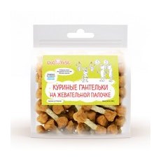 Dog Fest / Лакомство Дог Фест для собак Куриные гантельки на жевательной палочке