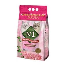 Наполнитель №1 Crystals Sakura Силикагелевый Сакура