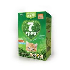 Альпийские Луга 7 Трав / Травка для кошек (лоток)