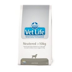 Farmina Vet Life Neutered 10+ / Лечебный корм Фармина для кастрированных или стерилизованных собак массой более 10 кг, профилактика МКБ