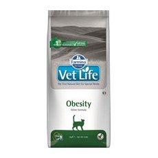Farmina Vet Life Obesity / Лечебный корм Фармина для кошек при Ожирении, подходит для питания Стерилизованных животных