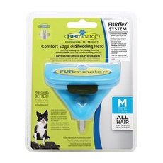 FURminator FURflex Comfort Edge deShedding Head Medium Dog / Насадка Фурминатор Фурфлекс против Линьки для собак Средних пород