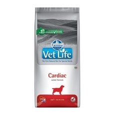 Farmina Vet Life Cardiac / Лечебный корм Фармина для собак для поддержания работы Сердца при хронической Сердечной Недостаточности