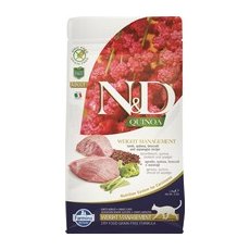 Farmina N&D Quinoa Line Weight Management Adult Quinoa Lamb Grain free / Сухой Беззерновой корм Фармина для взрослых кошек Контроль Веса Ягненок с Киноа
