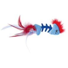 Petstages Fish Bone / Игрушка Петстейджес для кошек Рыбная косточка Голубая