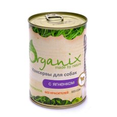 Organix Консервы для собак с Ягненком (цена за упаковку)