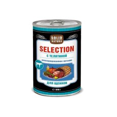 Solid Natura Selection / Консервы Солид Натура для Щенков Телятина (цена за упаковку)