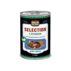 Solid Natura Selection / Консервы Солид Натура для собак Кролик (цена за упаковку)