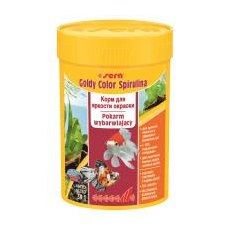 Sera Goldy Color Spirulina / Корм Сера для Золотых рыб в гранулах Улучшает окраску