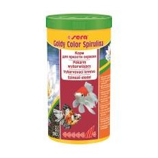 Sera Goldy Color Spirulina / Корм Сера для Золотых рыб в гранулах Улучшает окраску